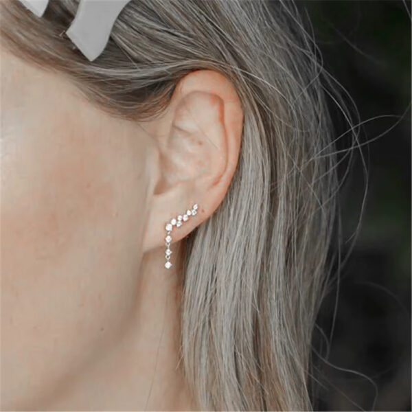 Boucles d'Oreilles Pluie – Image 3