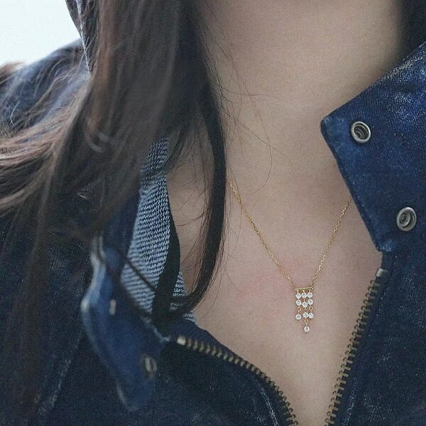 Collier Damier de Pureté – Image 2